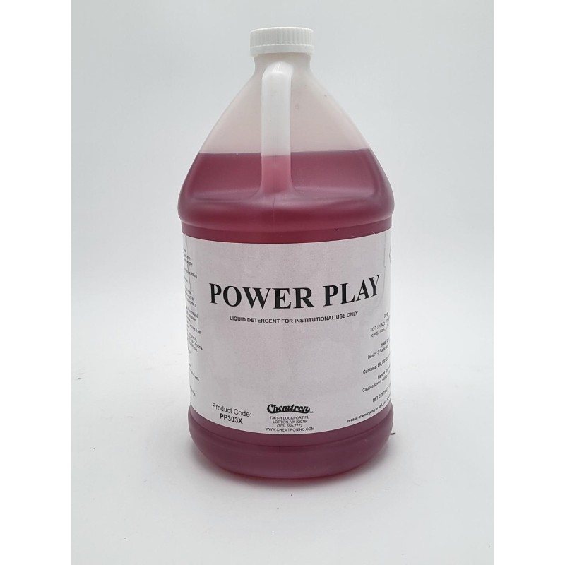 Power Play Premium Ware Wash Detergent 4/1 CASE 